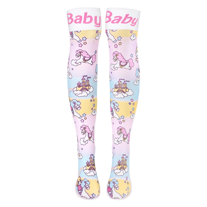 Fairy Littles in Dreamland Over-the-Knee Silk Stockings