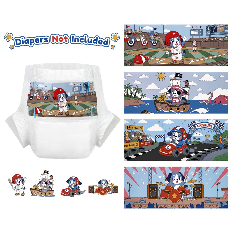 ABDL Diaper Stickers