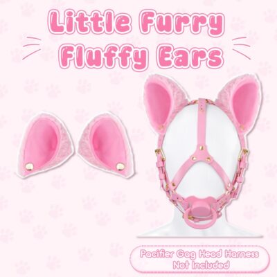 fluffy ears headband