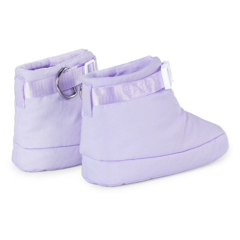 Forced Regression Crawling Trainer Locking Booties with Spike Purple