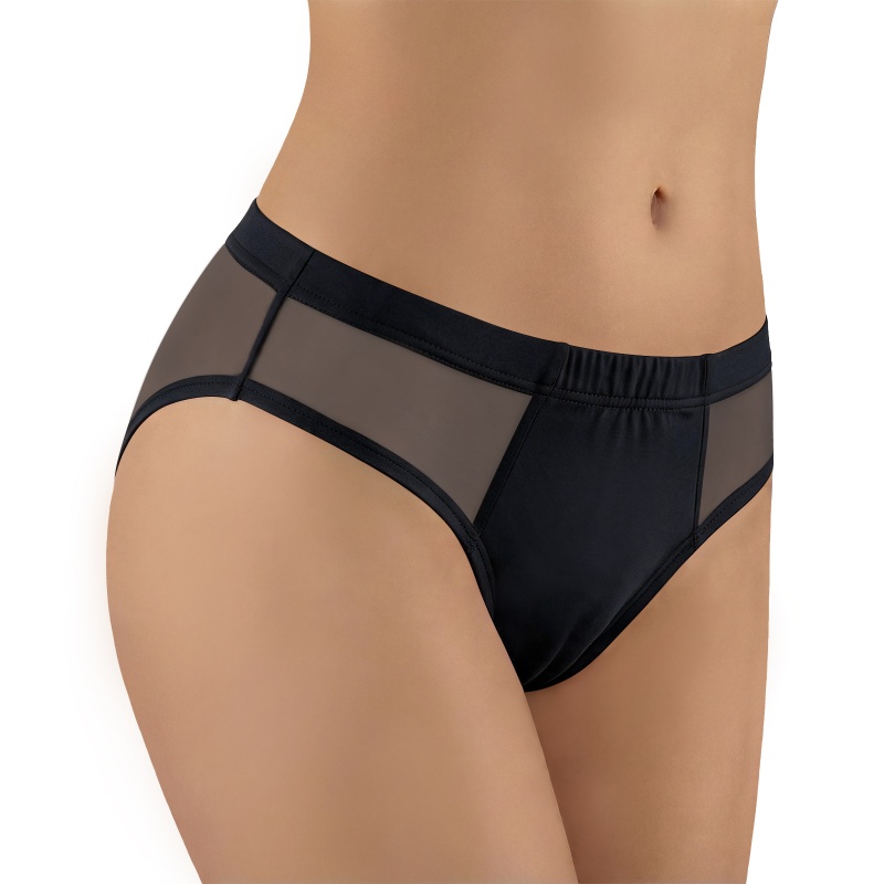 Camel Toe Tucking Gaff Brazilian Cheeky Panties Black
