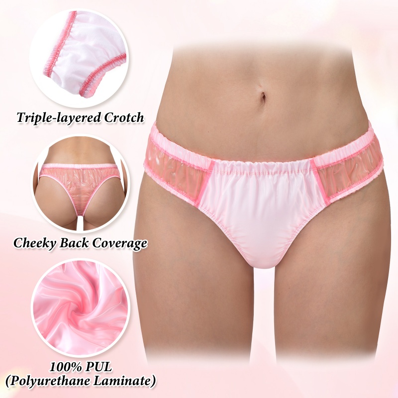SissyUniversity Plastic Tucking Gaff Brazilian Cheeky Panties