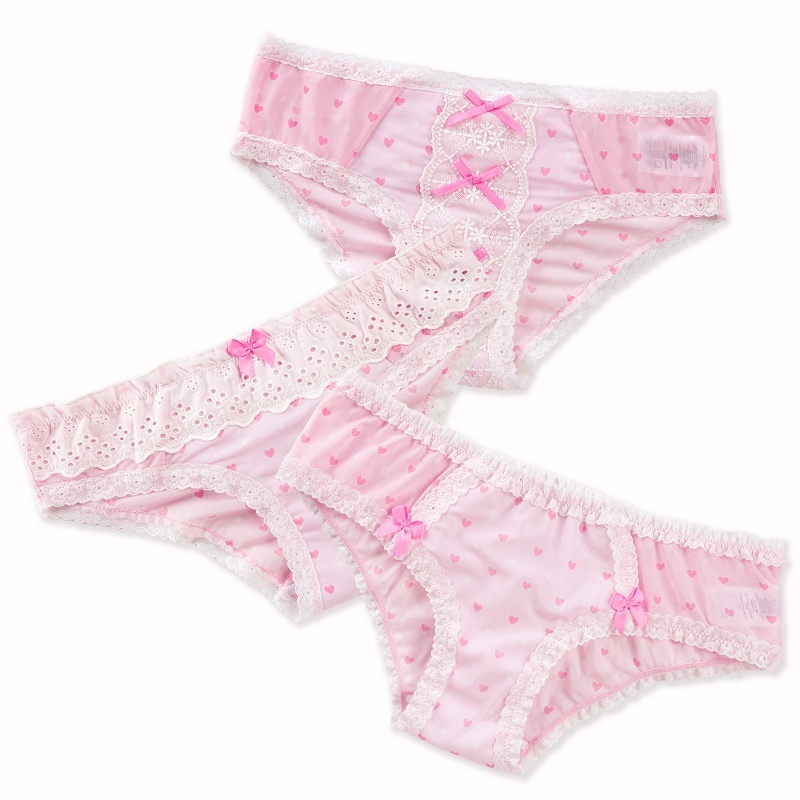 Pink Princess Tucking Gaff Panties Set 3-Pack