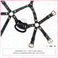 Little Furry Fluffy Ears Pacifier Petplay Head Harness