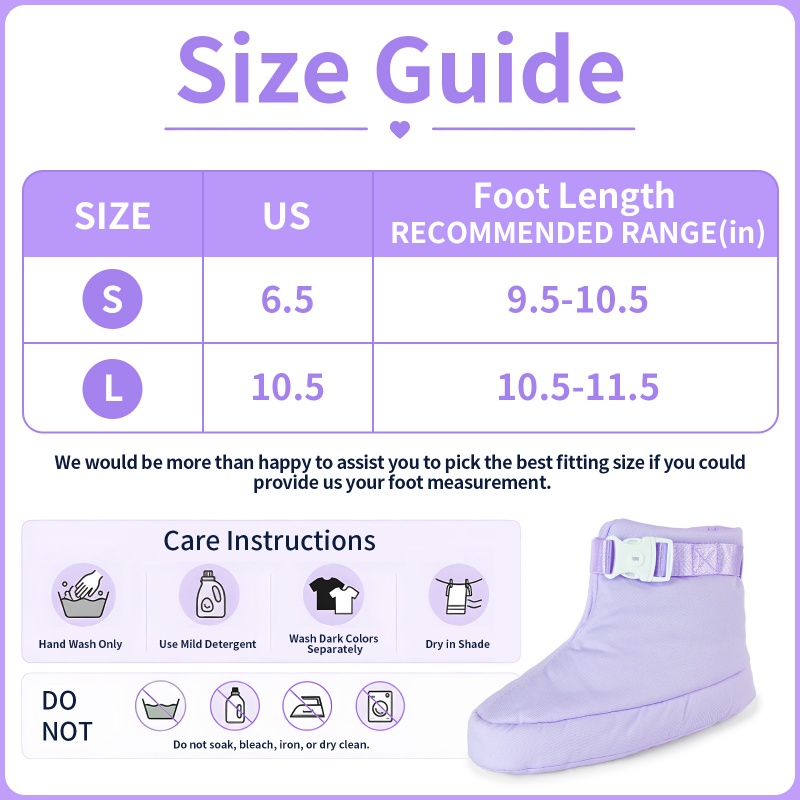 Forced Regression Crawling Trainer Locking Booties with Spike Purple