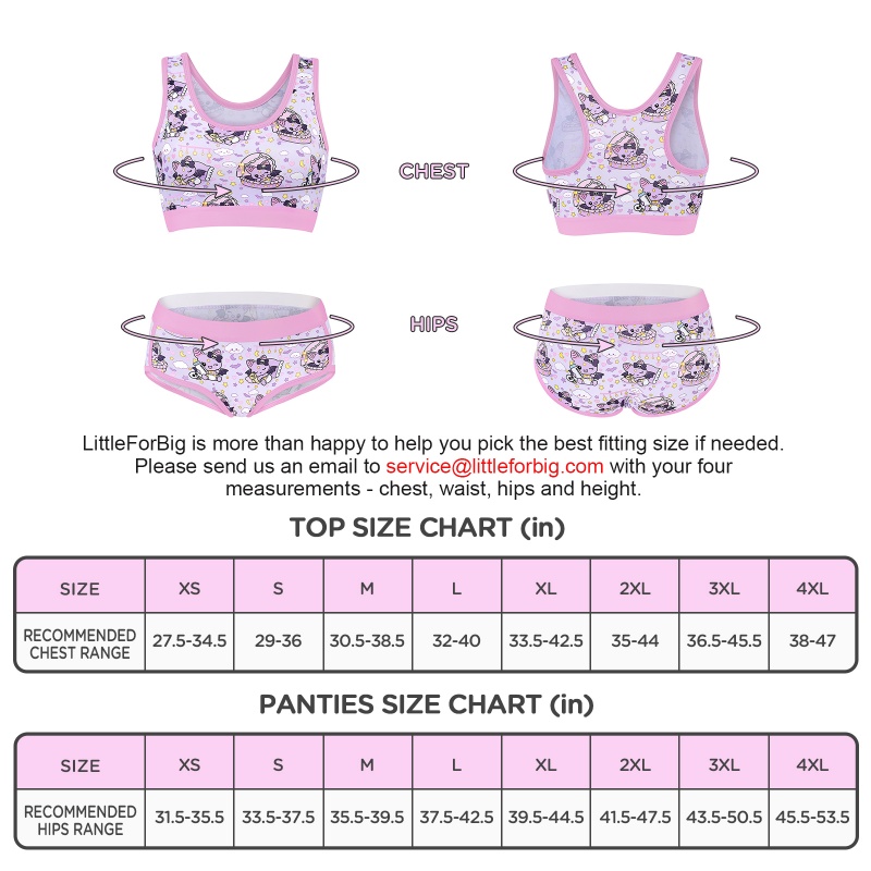 Baby Bella Bat Print Bralette Set