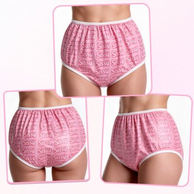 Sissy Adult Plastic Pull-On Diaper Pants Cover