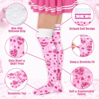 Baby in Training Over-the-Knee Silk Stockings