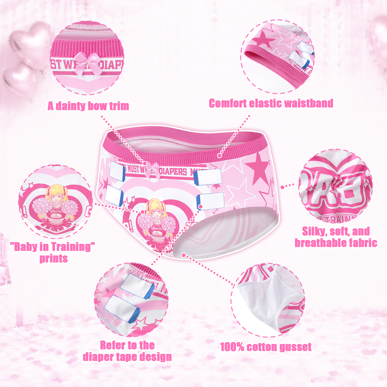 Baby in Training "Oopsie" Potty Pants