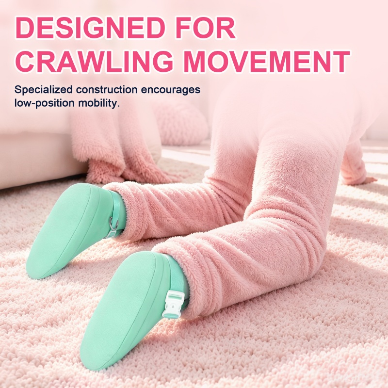 Forced Regression Crawling Trainer Locking Booties with Spike Green