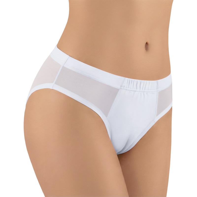 Camel Toe Tucking Gaff Brazilian Cheeky Panties White