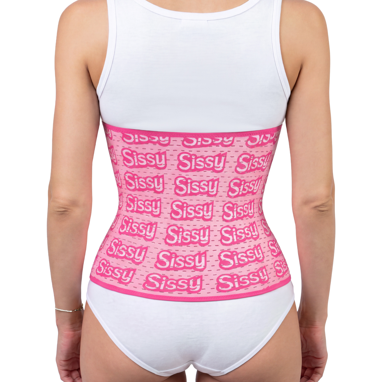 Sissy Training Stretchy Breathable Waist Shaper