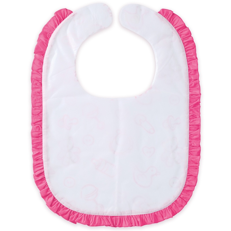 Little Nursery Big Baby Ruffle Bib