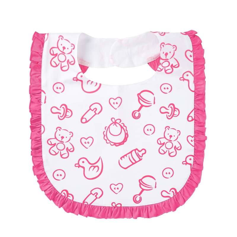 Little Nursery Big Baby Ruffle Bib