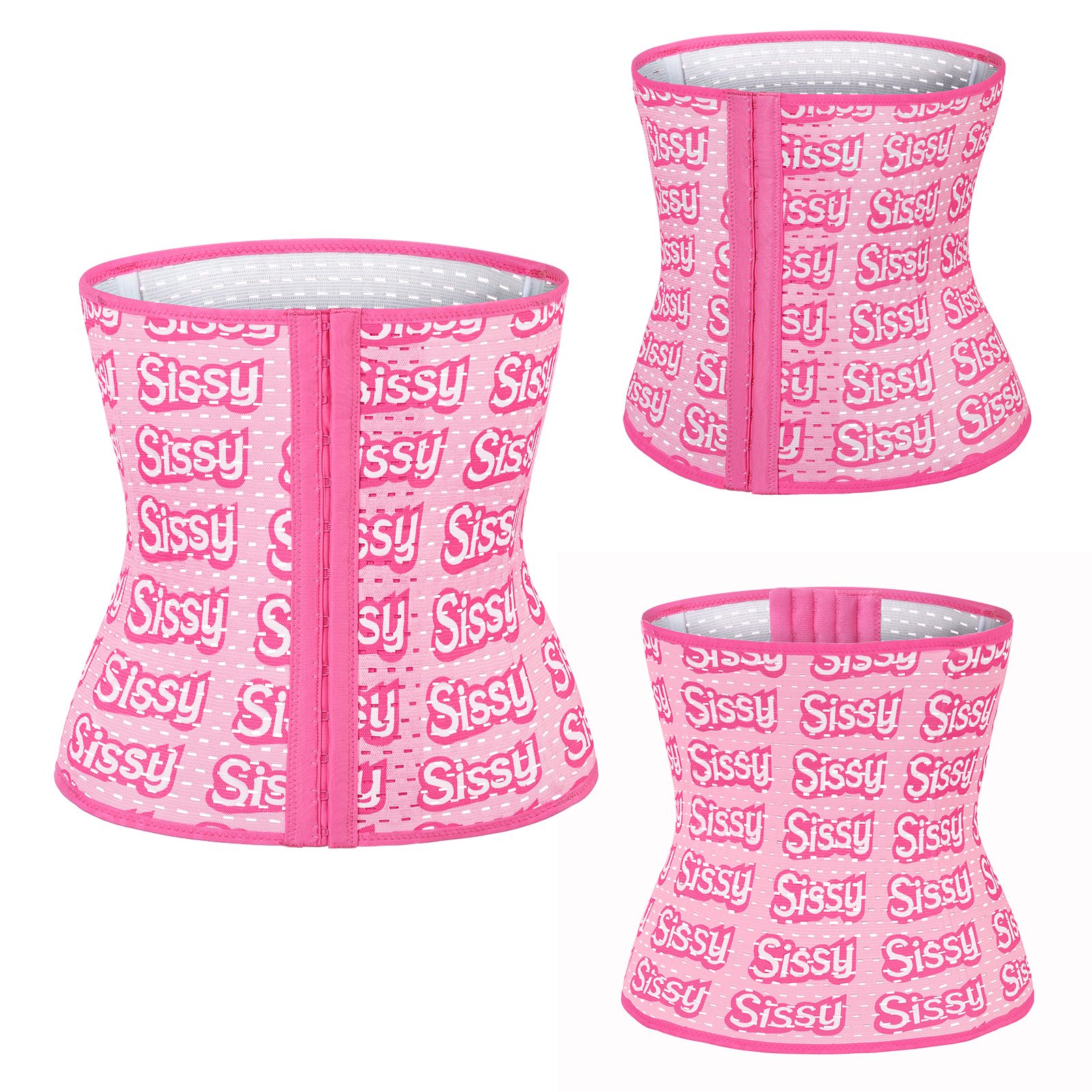 Sissy Training Stretchy Breathable Waist Shaper