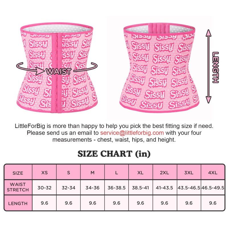 Sissy Training Stretchy Breathable Waist Shaper
